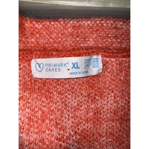 Primark Cares XL Sweater Vest Watermelon Color GW995 - Picture 8 of 12